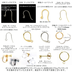 [Choice] 檸檬黃黃水晶花飾吊飾手術不鏽鋼耳環（金/銀） 第13張的照片
