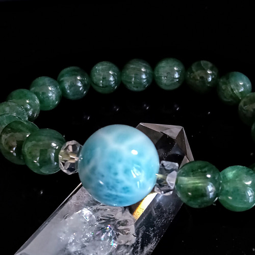 SALE一点物✿美麗14mm大玉珠玉ラリマー〘カリブ海の宝石〙