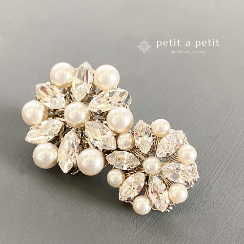 スワロフスキー®︎ ブローチ Allium double ギフトボックス付