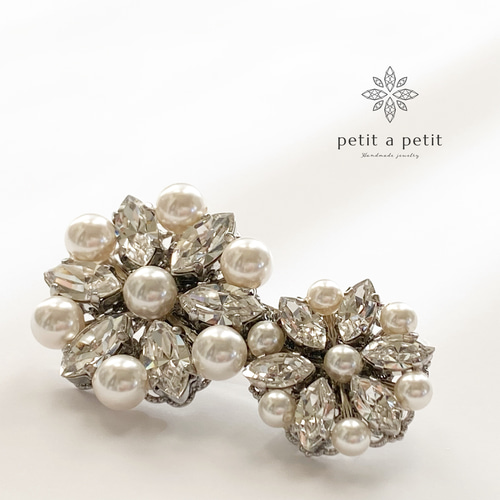 スワロフスキー®︎ ブローチ Allium double ギフトボックス付 ブローチ