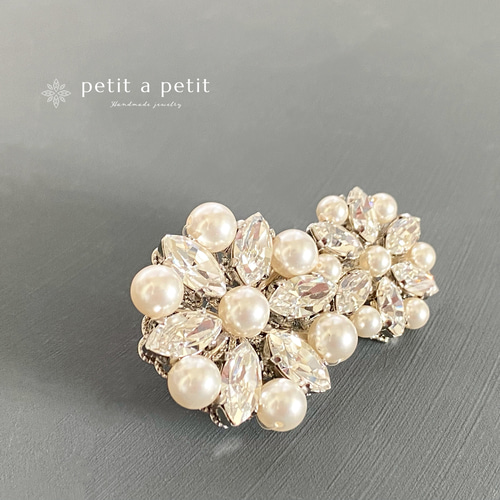 スワロフスキー®︎ ブローチ Allium double ギフトボックス付 ブローチ