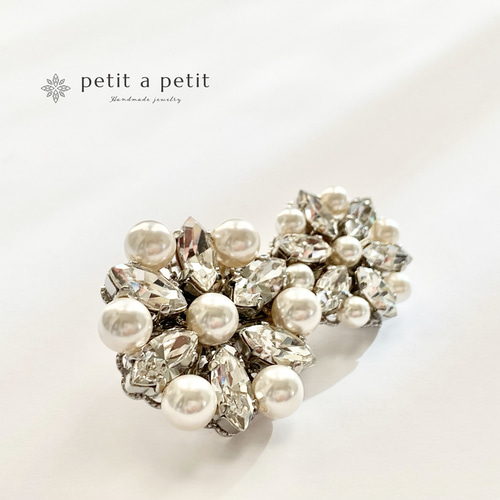 スワロフスキー®︎ ブローチ Allium double ギフトボックス付 ブローチ