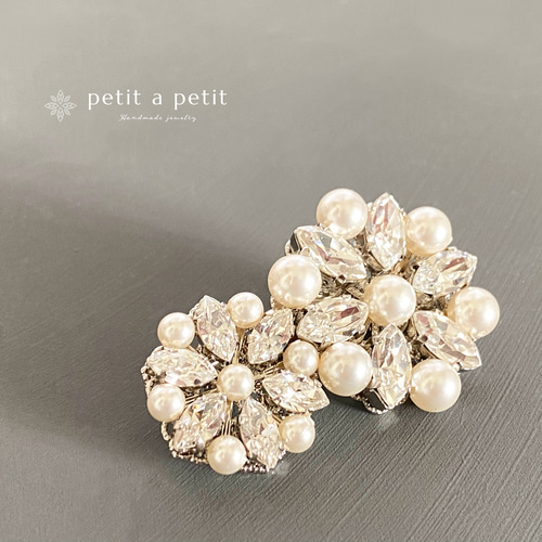 スワロフスキー®︎ ブローチ Allium double ギフトボックス付 ブローチ