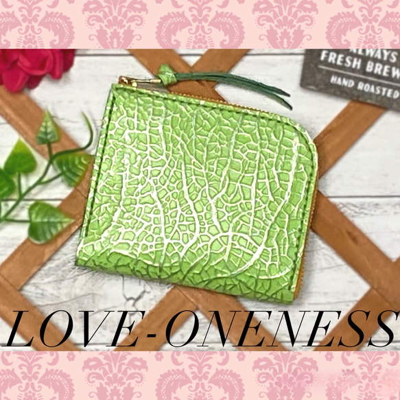 メロンデザイン　牛革財布　ハンドメイド メロンデザイン 牛革財布 ハンドメイド メロンデザイン 牛革財布