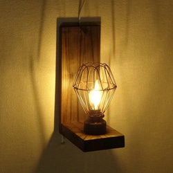 インダストリアルウオールライト　LED電球付き 5枚目の画像