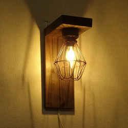 インダストリアルウオールライト　LED電球付き 1枚目の画像