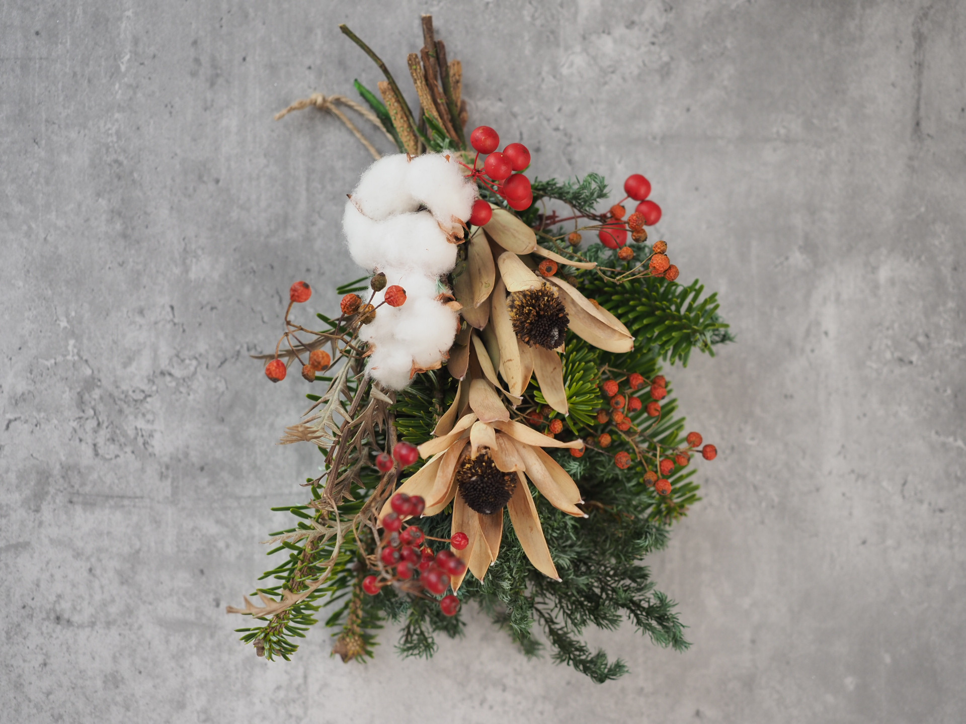 ❁⃘*.゜樅の木~スワッグ②