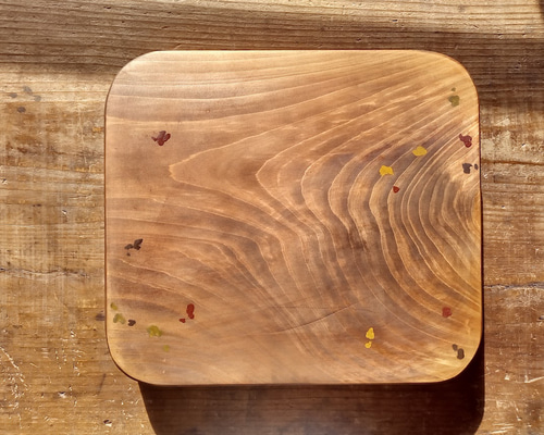 木製看板製作】 檜 24cm×27cm 厚み4cm / 一枚板看板 表札・ネーム