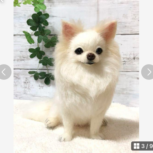 羊毛フェルト☆【オーダーメイド】☆ハンドメイド ☆チワワ☆犬