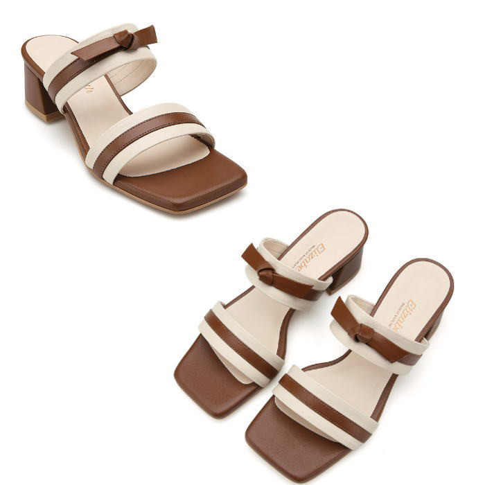 ストラップレザーサンダル (neb)  本革サンダル オーダーシューズ 小さいサイズ 大きいサイズ