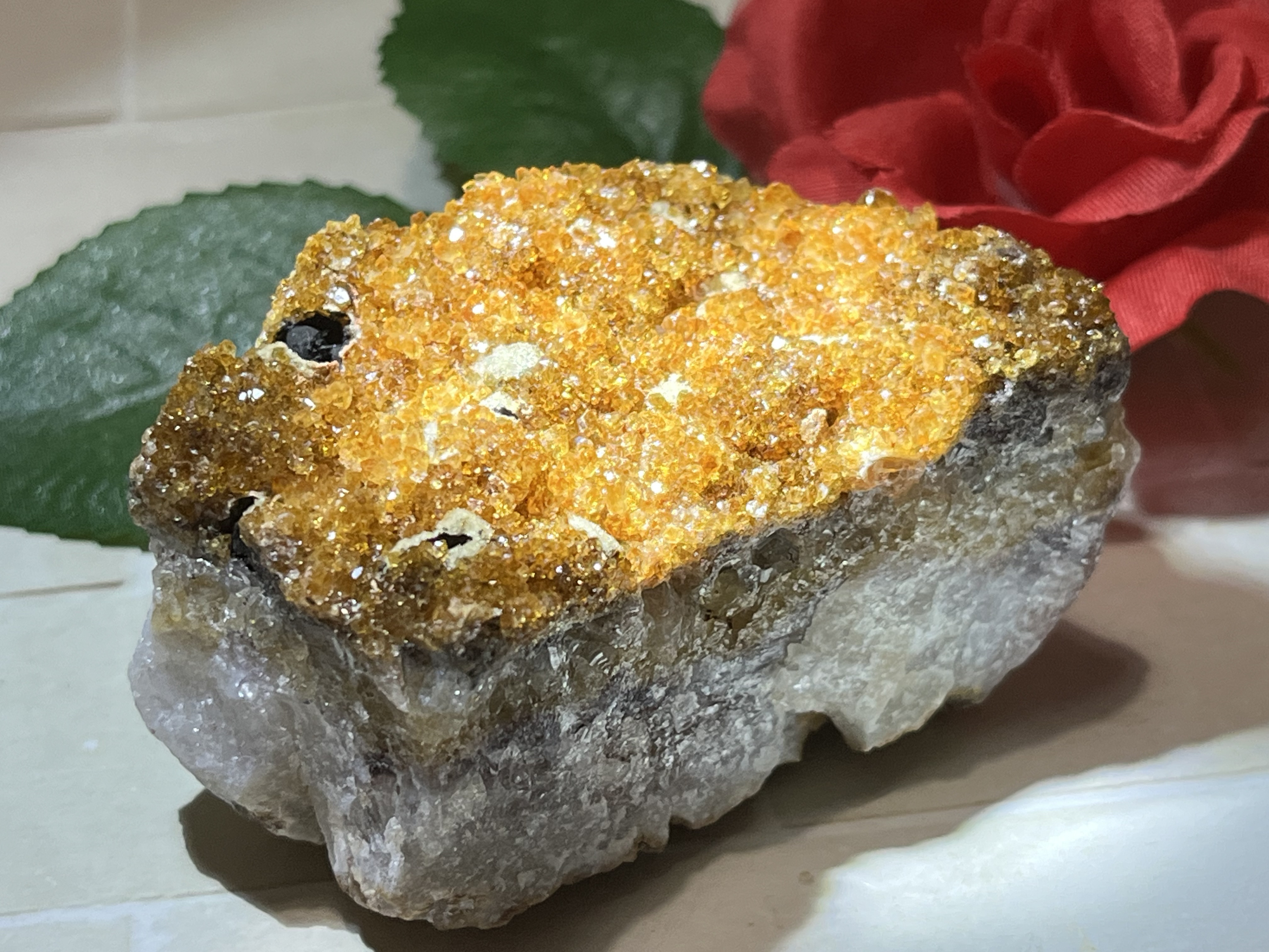 龍脈水晶✨　ファントム　ヘマタイトインクォーツ　ポイント　原石　ラフストーン 龍脈水晶✨ファントムヘマタイトインクォーツポイント原石ラフストーン