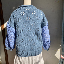 ぽわん袖のセーター 4枚目の画像