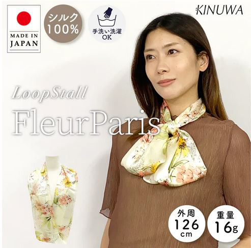 suewong パーティードレスとストールのセット 100%シルク scarf-yosimasa_9605