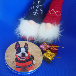 オリジナルNIVEA缶 ペット 愛犬  世界に一つ 写真印刷 ペットグッズ メッセージプリント 犬 猫 うちの子 1枚目の画像