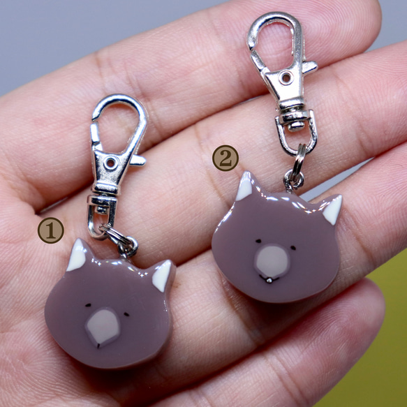 Babythree ストラップ キーホルダー 単品売り可(キラ目はセット売り) babythree 新作 アクリルチャームキーホルダー 携帯ストラップ