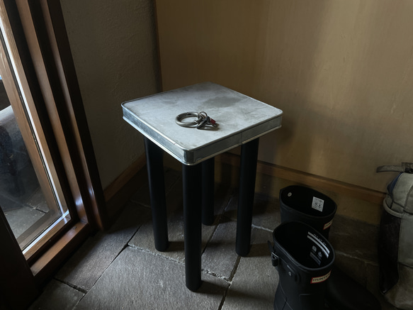 スツール　サイドテーブル　腰掛け椅子【セメント/モルタル/コンクリート】 3枚目の画像