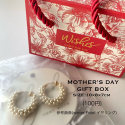 【特集掲載】 Winter pearl イヤリング＊【結婚式　入学式　フォーマル　母の日】 17枚目の画像