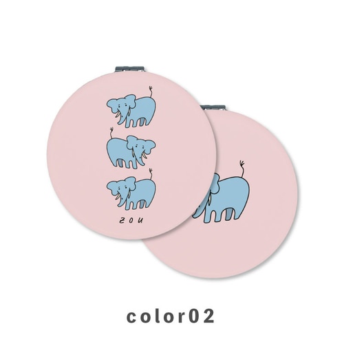 手鏡　ゾウ　かわいい  手作り 楽天市場】ミティラーアート：エレファント ミラー 各種