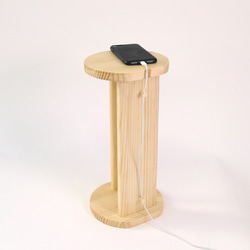 小型テーブル CHOTTE  木製テーブル サイドテーブル 飾り台 植物置き スピーカースタンド 8枚目の画像