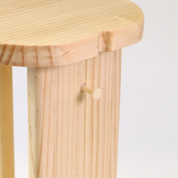 小型テーブル CHOTTE  木製テーブル サイドテーブル 飾り台 植物置き スピーカースタンド 6枚目の画像
