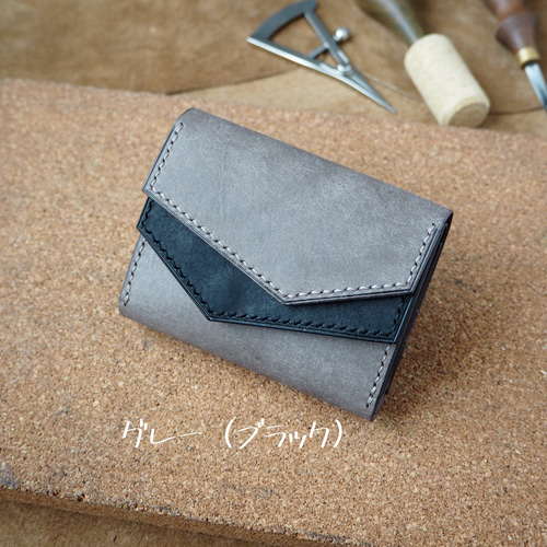 在庫品】2-way コンパクトウォレット【MARGOT/マルゴー】 三つ折り