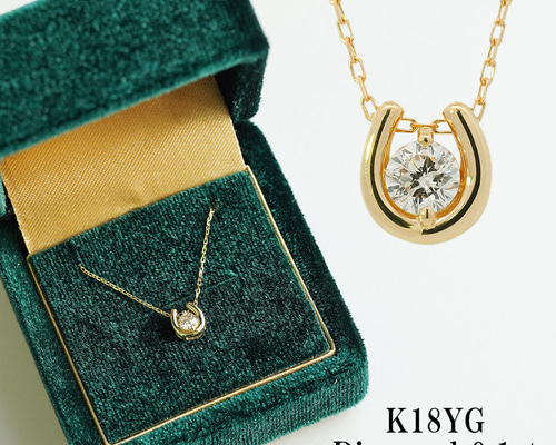 【美品】Horseshoe ネックレス K18WGダイヤモンド0.078ct 6a427150bb3a82ee32cdc996b6dfe0