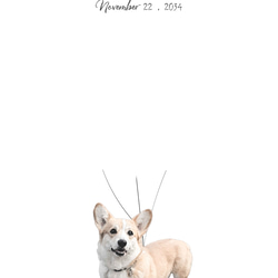 オーダーメイド「オリジナルペット」ウェディングツリー　結婚証明書　イラスト風加工　説明書付き　スタンプ同時購入可 6枚目の画像