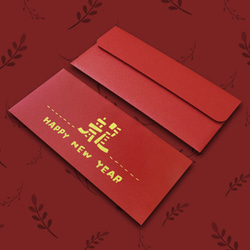 【龍 HAPPY NEW YEAR】手作手繪 紅包袋 信封袋 利是封 第2張的照片