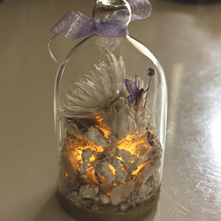 ヤマブドウの妖精LEDライト（その1） 妖精標本商会　小瓶の妖精　妖精アクセサリー　置き物　LEDライト  フェアリー 12枚目の画像