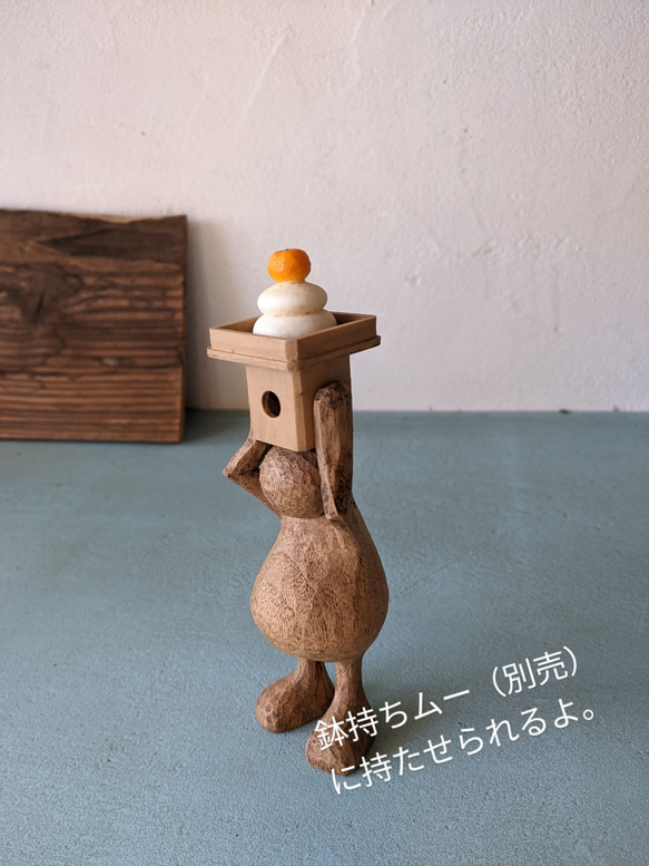 小さな鏡餅。 3枚目の画像