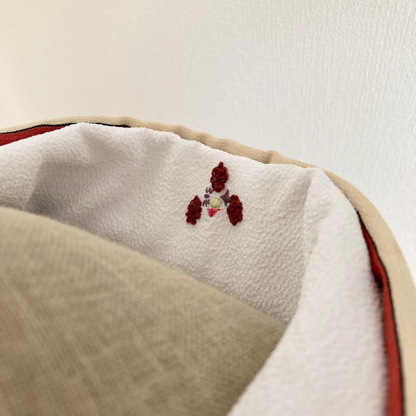 サーカスの刺繍半衿 4枚目の画像