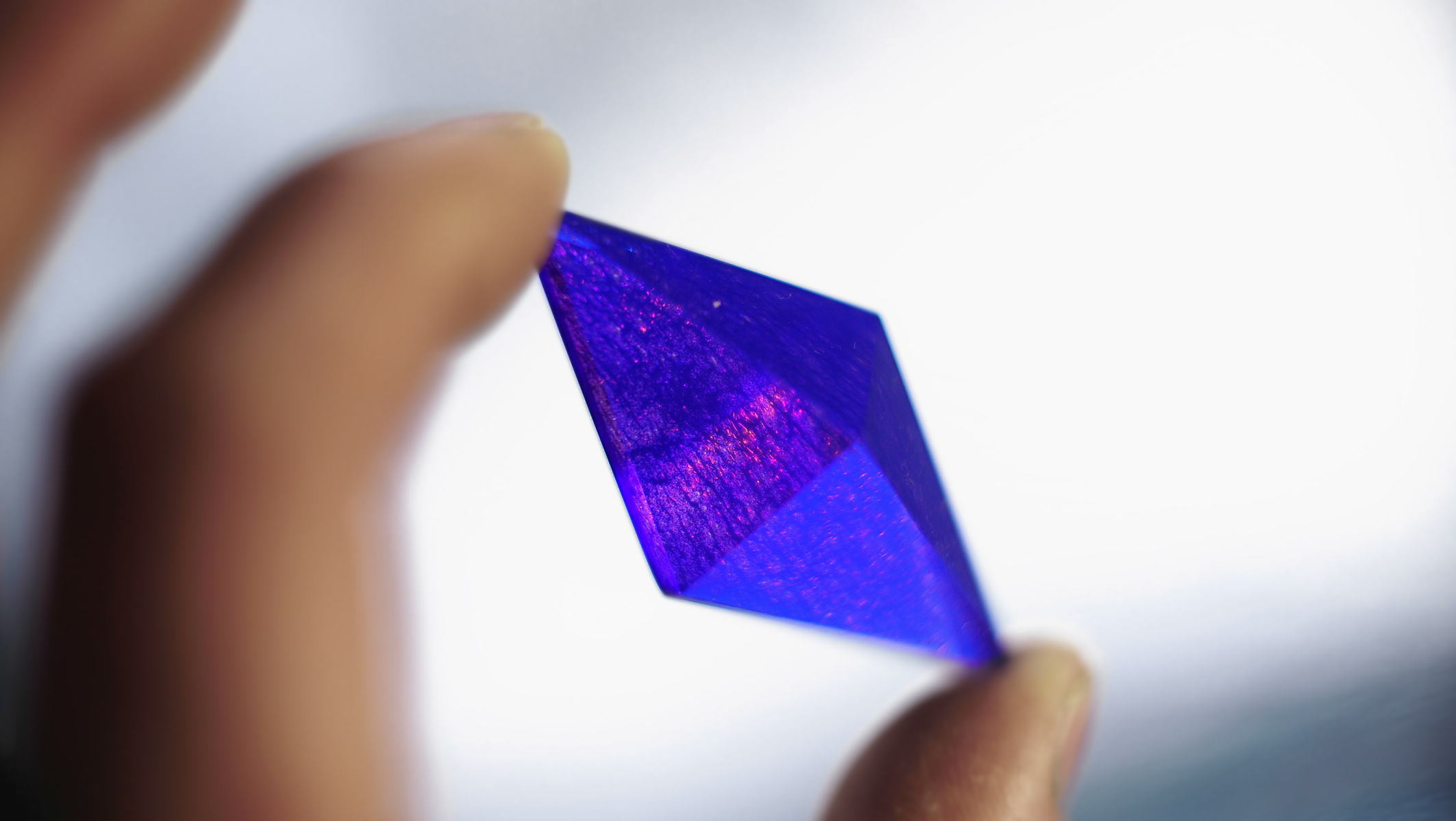 【受注制作】 Pentahedral stardust universe マクラメ編みなどのルースやオブジェにも♪