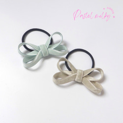 21.MOKUBAリボン 木馬リボン 高品質 日本製 ゆめかわ ヘアクリップ