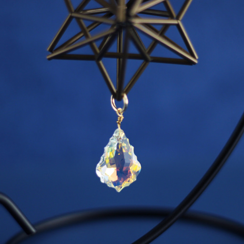 希少☆Stella～ 真鍮製六芒星ヒンメリのサンキャッチャー（高級