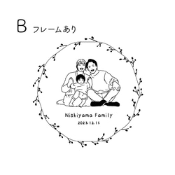 木の似顔絵フォトブック＊フォトアルバム 8枚目の画像