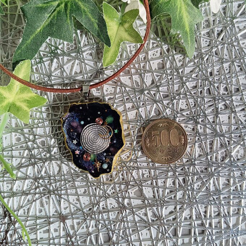 ゼロ磁場☆My宇宙ネックレスE』電磁波対策、波動調整波動入り