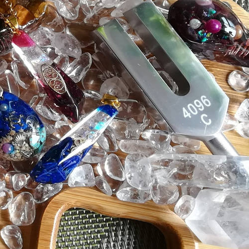 ゼロ磁場☆My宇宙ネックレスE』電磁波対策、波動調整波動入り