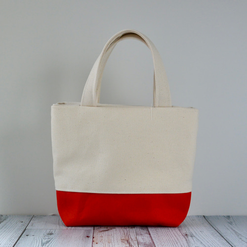 インド刺繍リボンのキラキラ輝くレーストートバッグ【Sサイズ