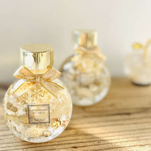 ◇ハーバリウム 179 バレンタインボトル*.:。✿*゜¨ FLOWERiUM heart