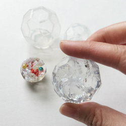 32面！多面体シリコンモールド・多面体・立体シリコーンモールド・レジン型！／型番442ーR 3枚目の画像