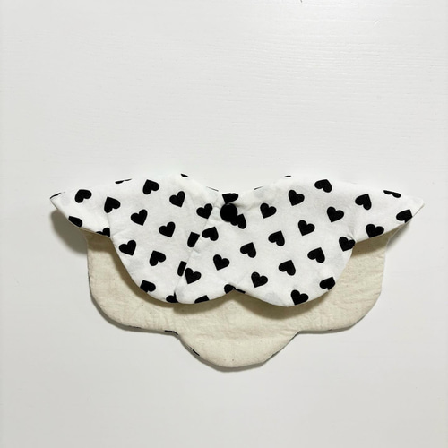 ハート柄のスタイ もくもくスタイ 丸いスタイ スタイ