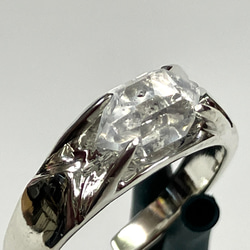 ハーキマーダイヤモンドリング　NO1  11〜12号サイズ記念日　誕生日　パワーストン　天然石　レディース　かわいい 20枚目の画像