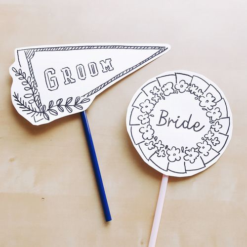 フォトプロップス 】 11種類入り ｜ 結婚式 ウェディング フォト