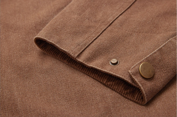 冬のレトロなオーバーオールに綿のカウボーイコート綿の上着の短めの上着を挟む 2カラー ＃20-1371 9枚目の画像