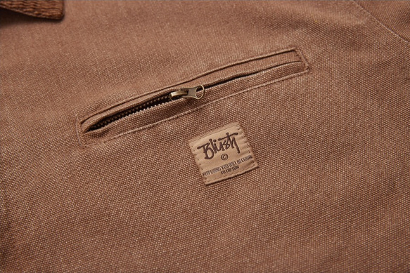 冬のレトロなオーバーオールに綿のカウボーイコート綿の上着の短めの上着を挟む 2カラー ＃20-1371 7枚目の画像