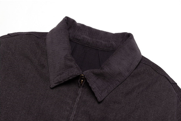 冬のレトロなオーバーオールに綿のカウボーイコート綿の上着の短めの上着を挟む 2カラー ＃20-1371 14枚目の画像