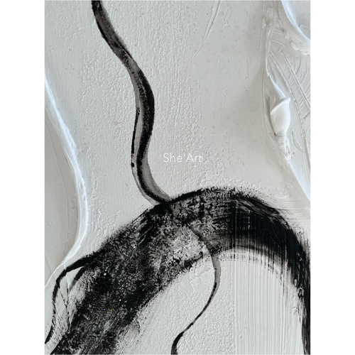 原画XXL：80×80・modern・ニュートラル /モダンアート・北欧