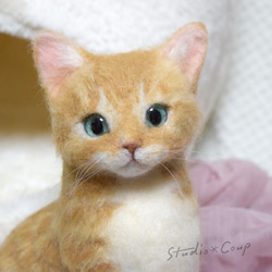 羊毛フェルト☆シャム猫 さん - 羊毛フェルト