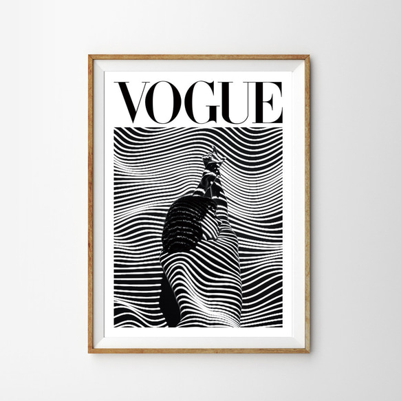 VOGUE ファッション VINTAGE レトロ ビンテージ おしゃれなポスター 1枚目の画像