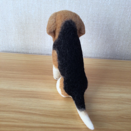 羊毛フェルト ビーグル犬 羊毛フェルト masapan 通販 17037039